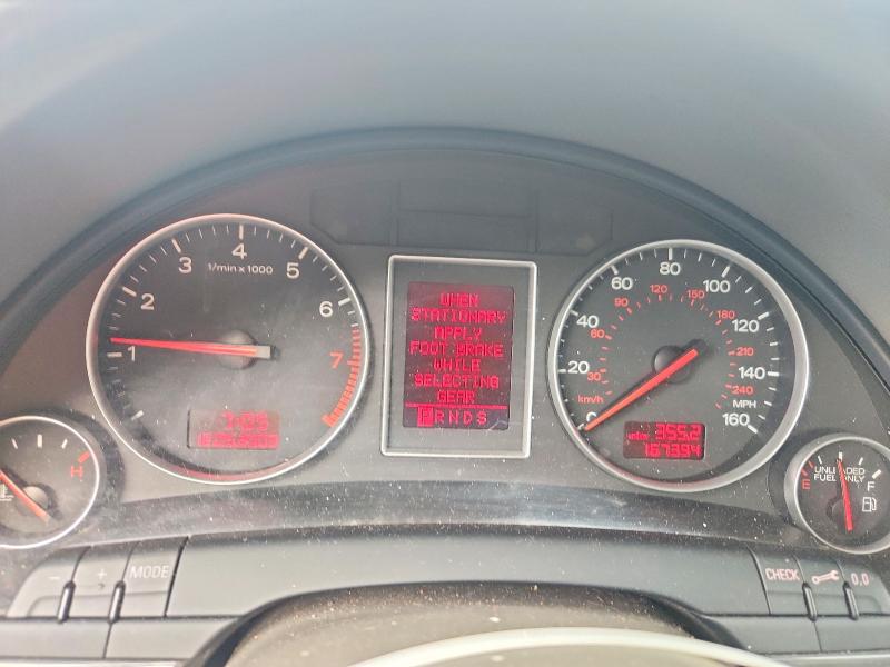 Photo 9 from auction – 2003 AUDI A4 with VIN WAULC68E83A247575