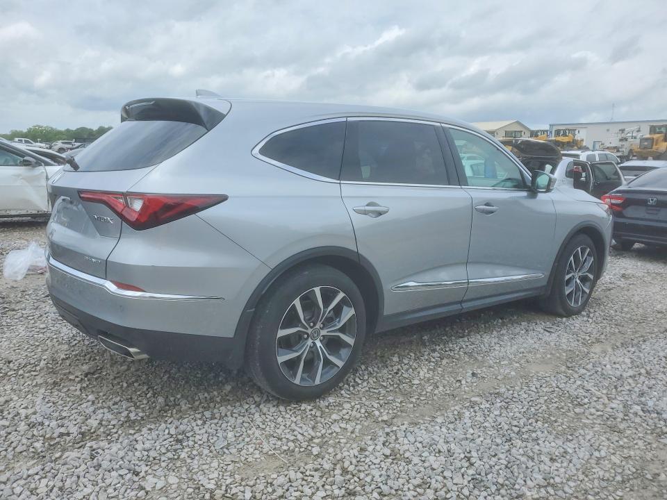 Photo 3 from auction – 2022 ACURA MDX with VIN 5J8YE1H48NL007237