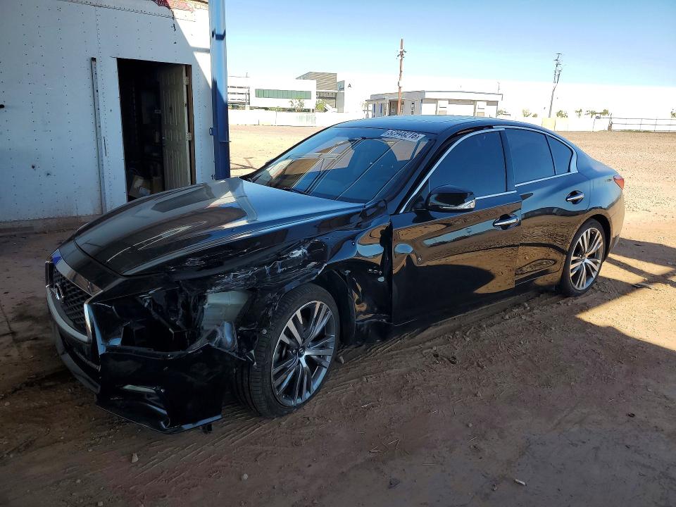INFINITI Q50 2018 с VIN JN1EV7AP0JM356702 - Снимка от търг