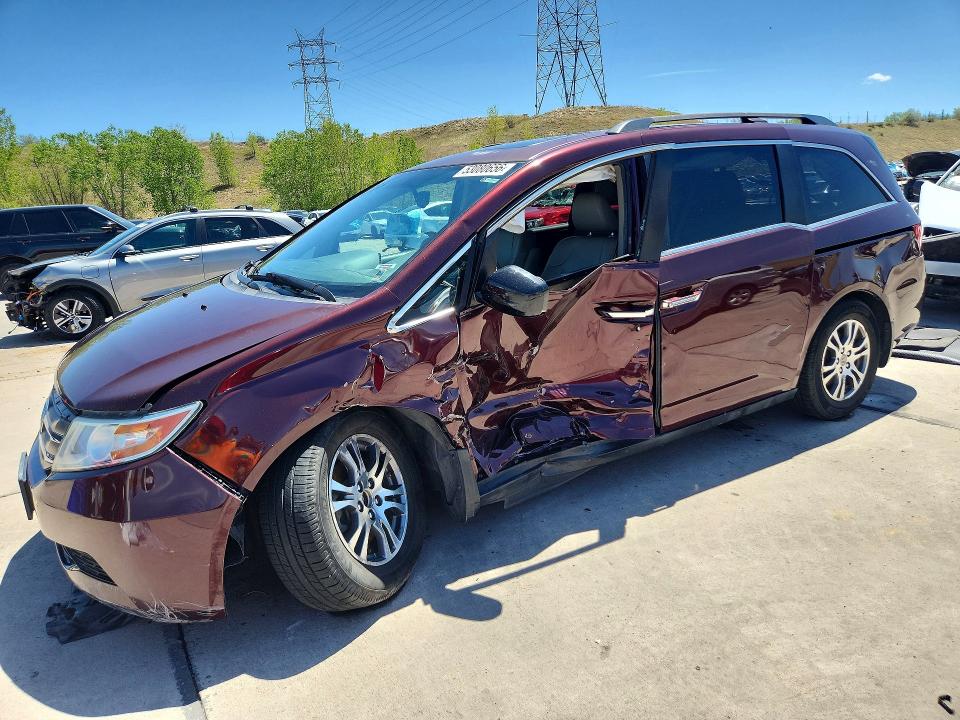 HONDA ODYSSEY 2012 with VIN 5FNRL5H65CB087503 - Photo from auction