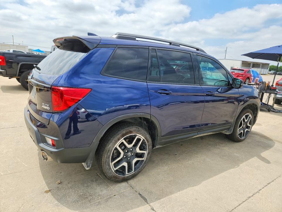 Photo 3 from auction – 2023 HONDA PASSPORT with VIN 5FNYF8H05PB004691