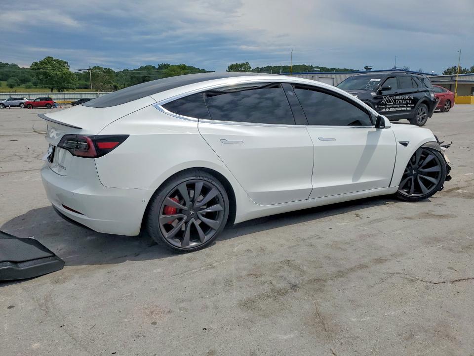 Photo 3 from auction – 2020 TESLA MODEL 3 with VIN 5YJ3E1EC1LF623849