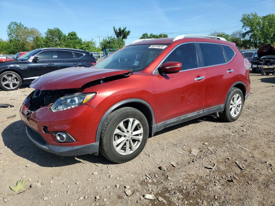 NISSAN ROGUE 2014 with VIN 5N1AT2MT0EC838882 - Photo from auction
