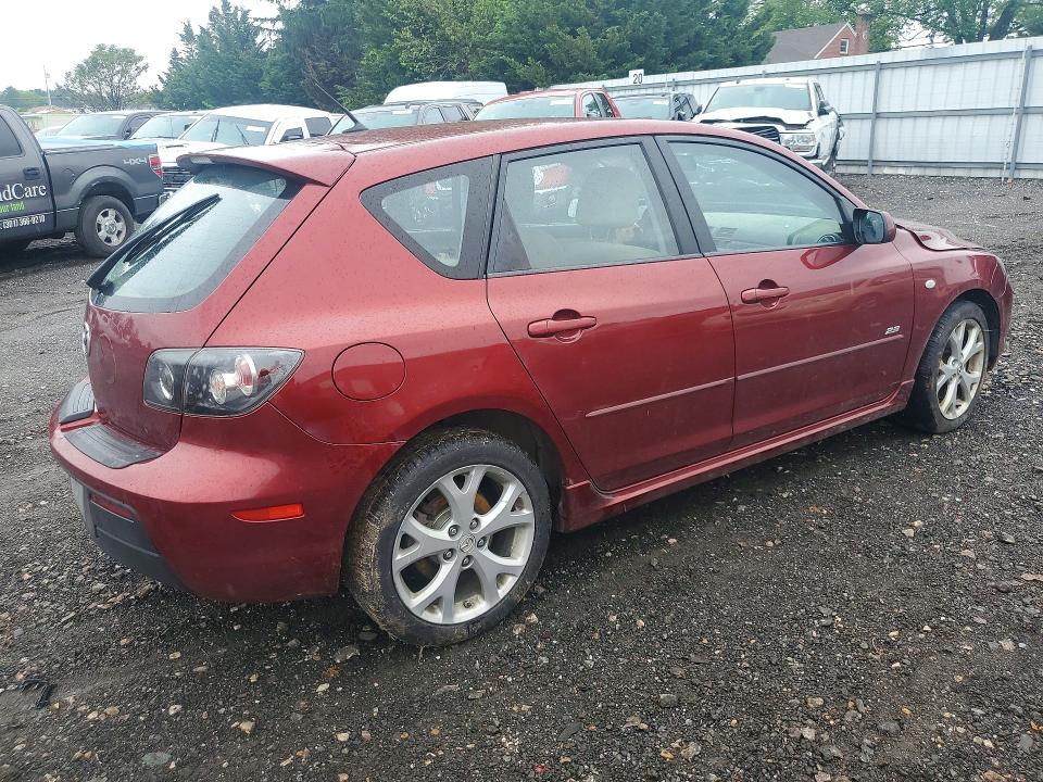 Photo 3 from auction – 2008 MAZDA 3 with VIN JM1BK343581118706