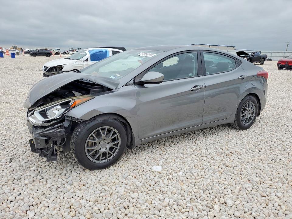 HYUNDAI ELANTRA 2016 with VIN KMHDH4AE2GU582760 - Photo from auction