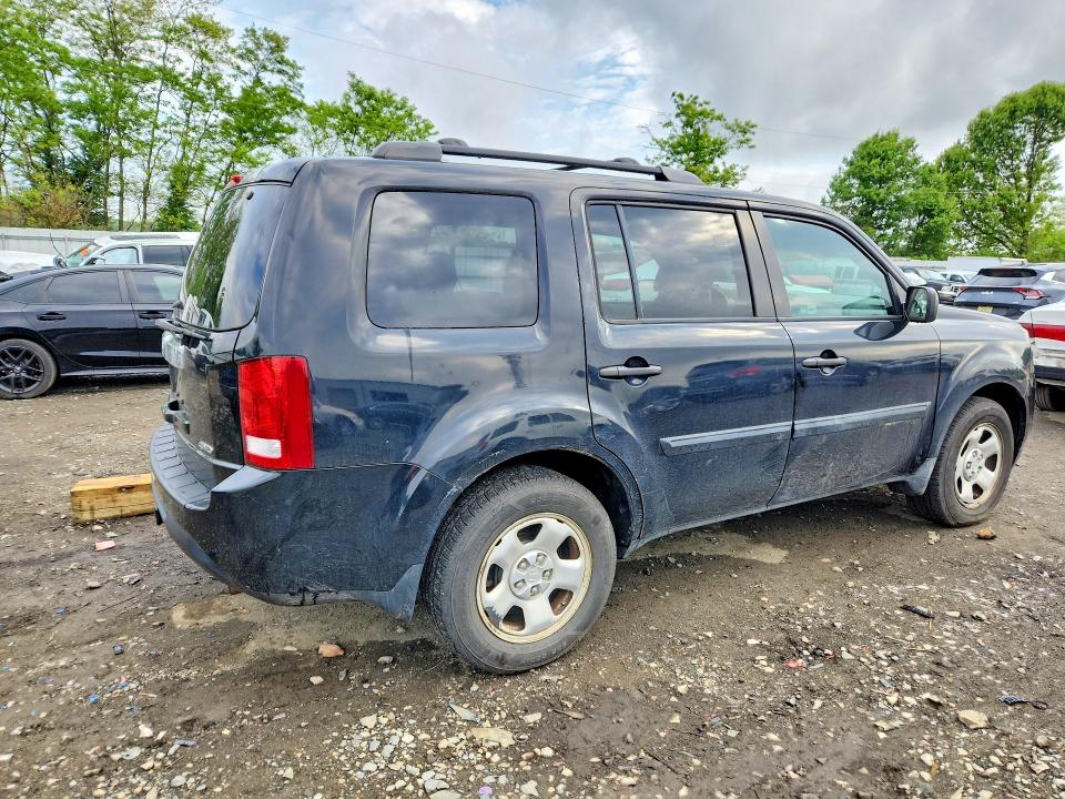 Photo 3 from auction – 2012 HONDA PILOT with VIN 5FNYF4H24CB003939
