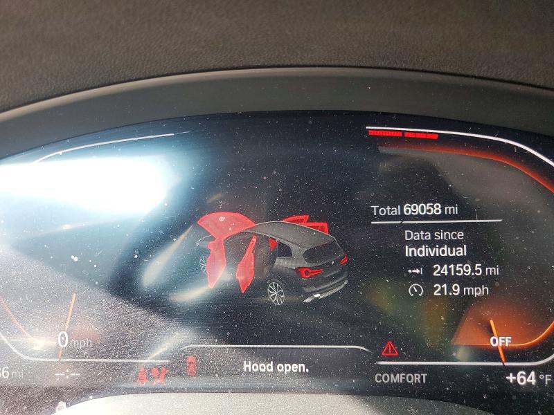 Photo 9 from auction – 2022 BMW X3 with VIN 5UX53DP03N9L80222