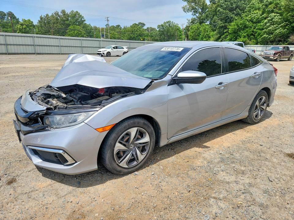 HONDA CIVIC 2020 with VIN 19XFC2F62LE025468 - Photo from auction
