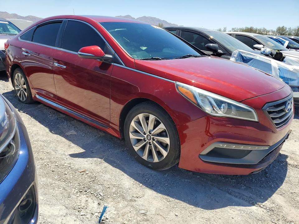 Photo 4 from auction – 2016 HYUNDAI SONATA with VIN 5NPE34AF0GH416344