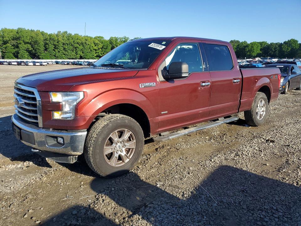 FORD F150 2016 with VIN 1FTFW1EG7GKE84431 - Photo from auction