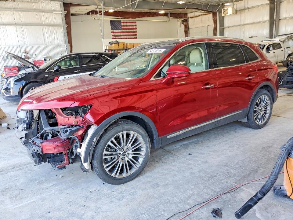 LINCOLN MKX 2016 with VIN 2LMTJ8LR8GBL83519 - Photo from auction