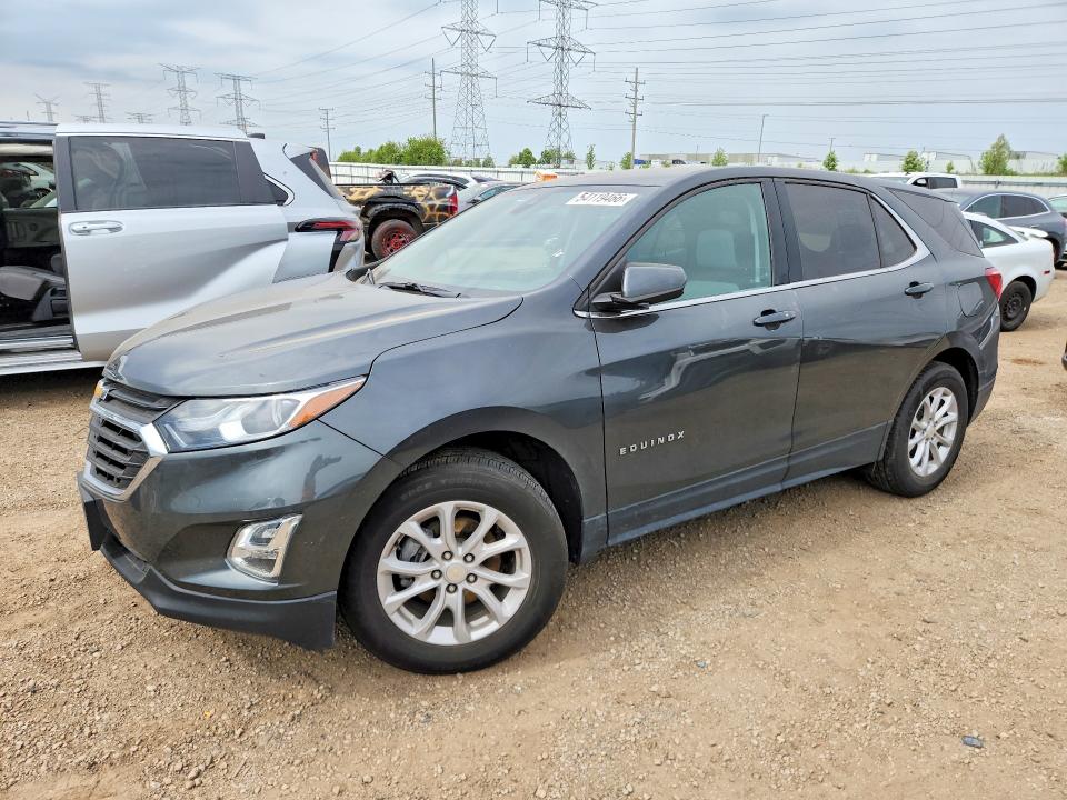 CHEVROLET EQUINOX 2020 with VIN 3GNAXKEV2LL239693 - Photo from auction