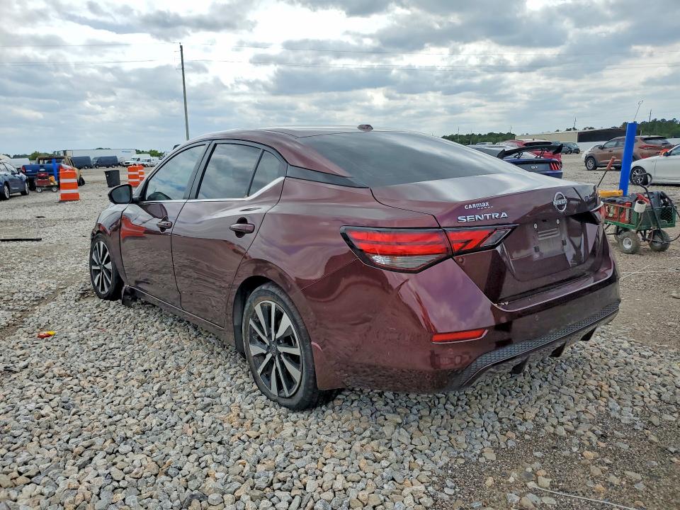 Photo 2 from auction – 2024 NISSAN SENTRA with VIN 3N1AB8CV5RY301888