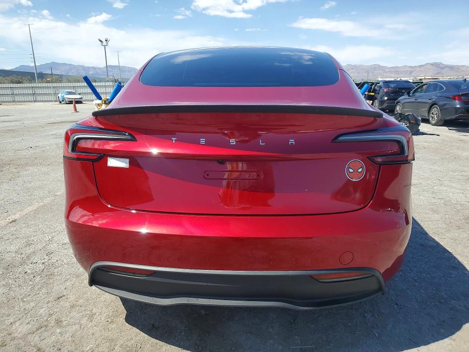 Photo 6 from auction – 2025 TESLA MODEL 3 with VIN 5YJ3E1EA9SF994951
