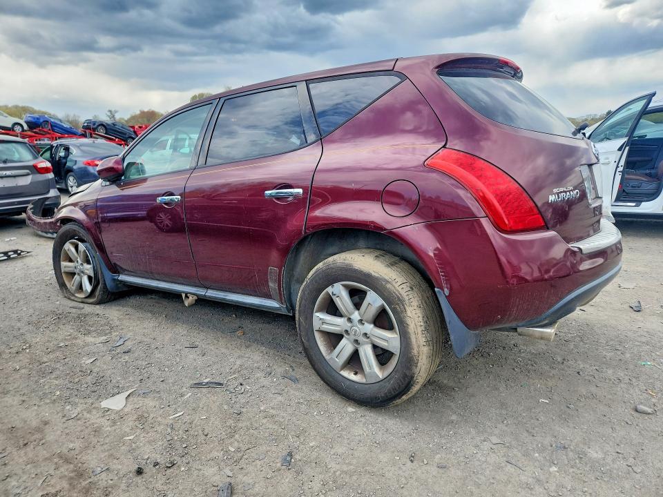Photo 2 from auction – 2006 NISSAN MURANO with VIN JN8AZ08T46W426440