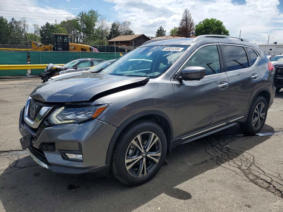 NISSAN ROGUE 2017 with VIN 5N1AT2MV0HC791228 - Photo from auction