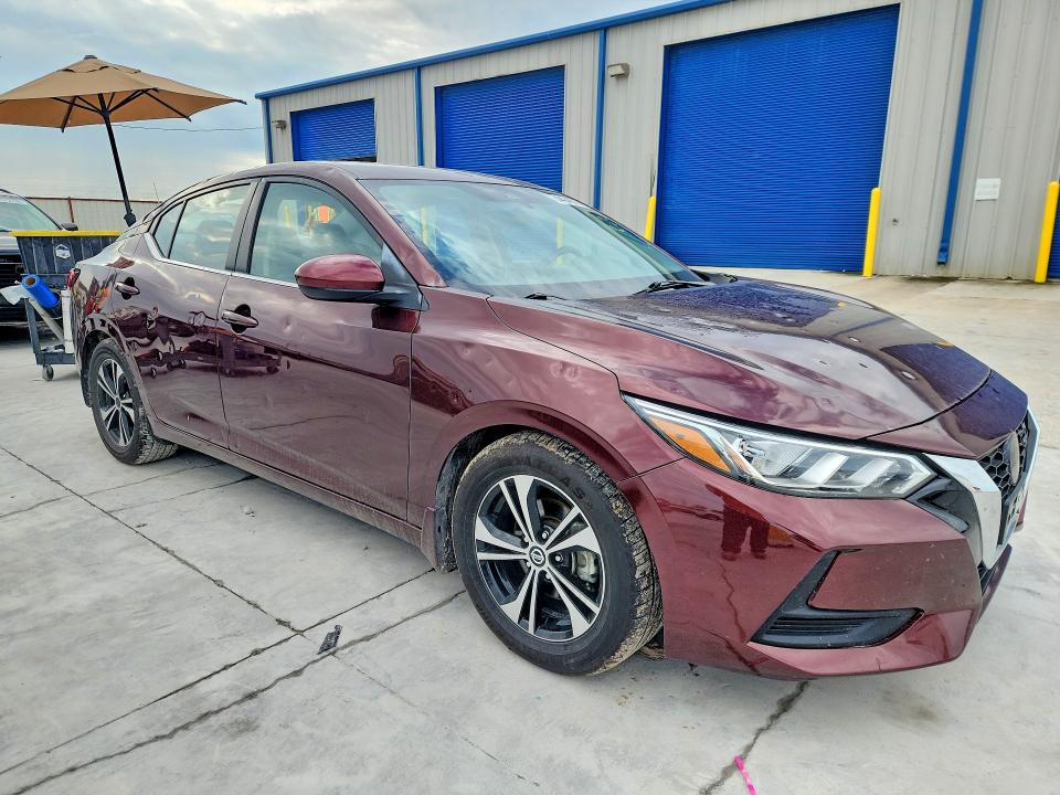 Photo 4 from auction – 2021 NISSAN SENTRA with VIN 3N1AB8CV6MY330857