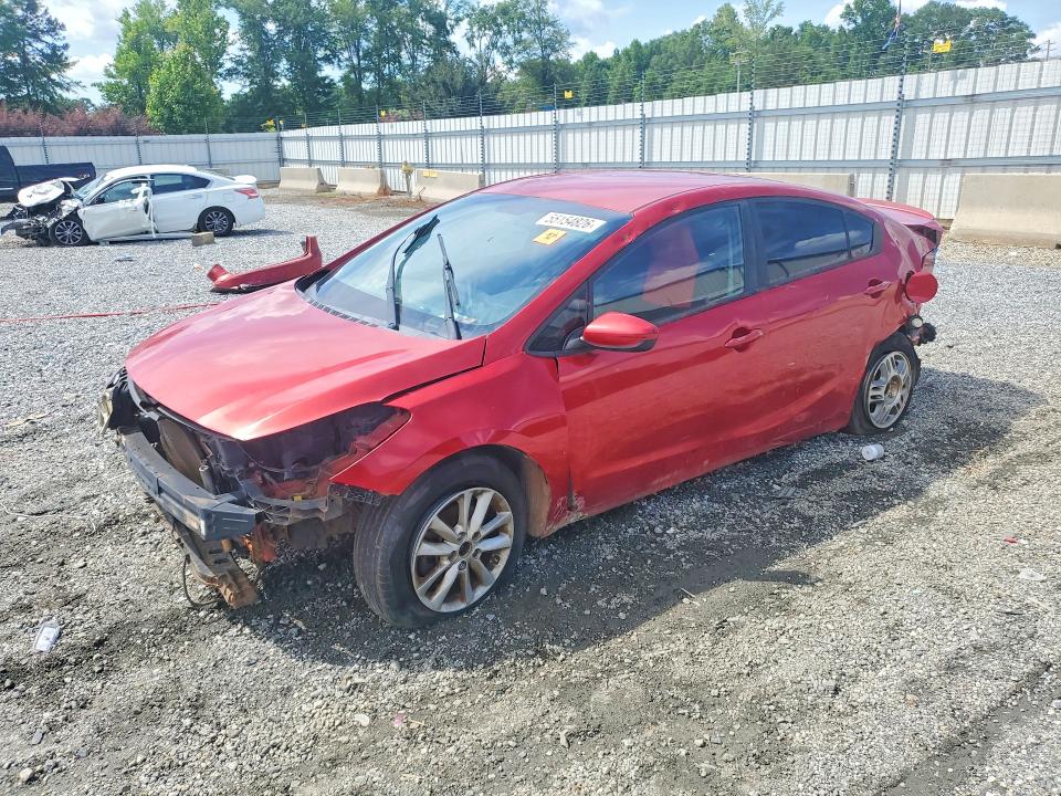 KIA FORTE 2017 with VIN 3KPFL4A76HE098703 - Photo from auction