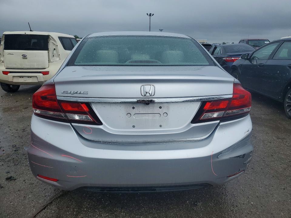 Photo 6 from auction – 2013 HONDA CIVIC with VIN 19XFB2F50DE040093