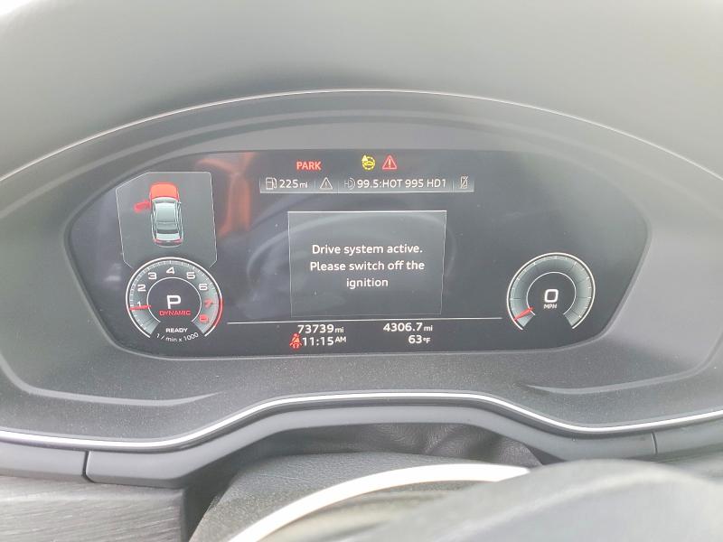 Photo 9 from auction – 2023 AUDI A4 with VIN WAUEAAF4XPN019619