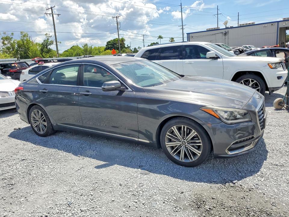 Photo 4 from auction – 2018 GENESIS G80 with VIN KMHGN4JE0JU235442