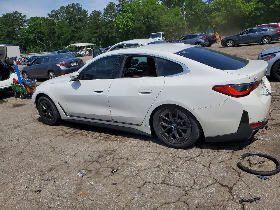 Photo 2 from auction – 2024 BMW I4 with VIN WBY43AW0XRFR52034