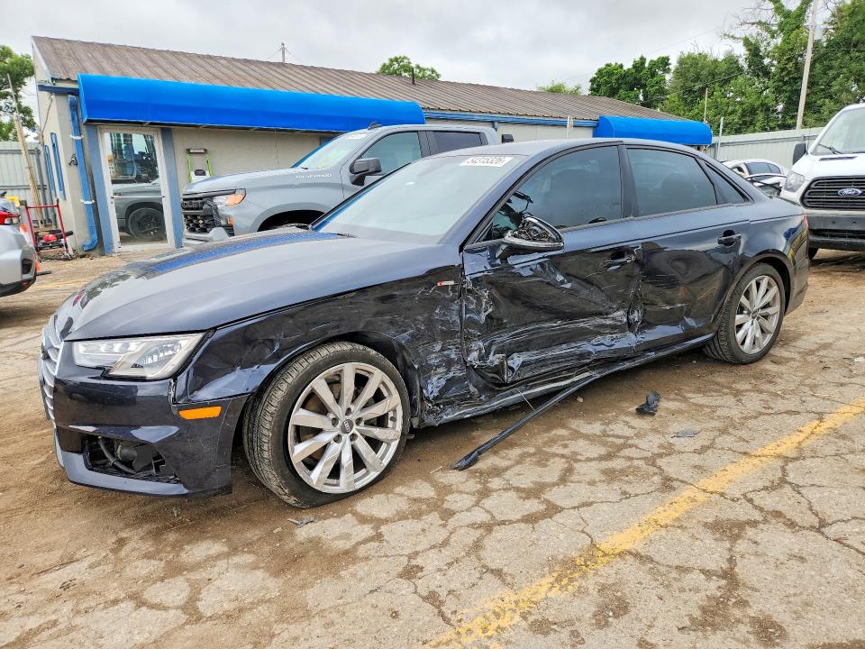 AUDI A4 2018 with VIN WAUKMAF41JA076204 - Photo from auction
