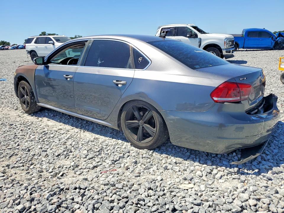 Photo 2 from auction – 2012 VOLKSWAGEN PASSAT with VIN 1VWBP7A39CC058744
