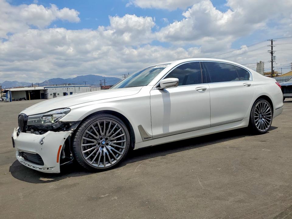 BMW 740 2019 with VIN WBA7E2C54KB218532 - Photo from auction