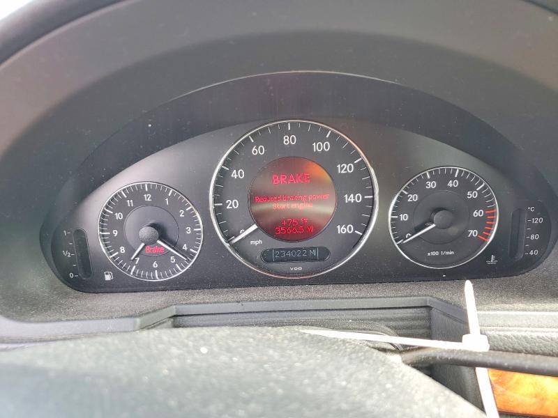 Photo 9 from auction – 2005 MERCEDES-BENZ E with VIN WDBUF70J05A677566
