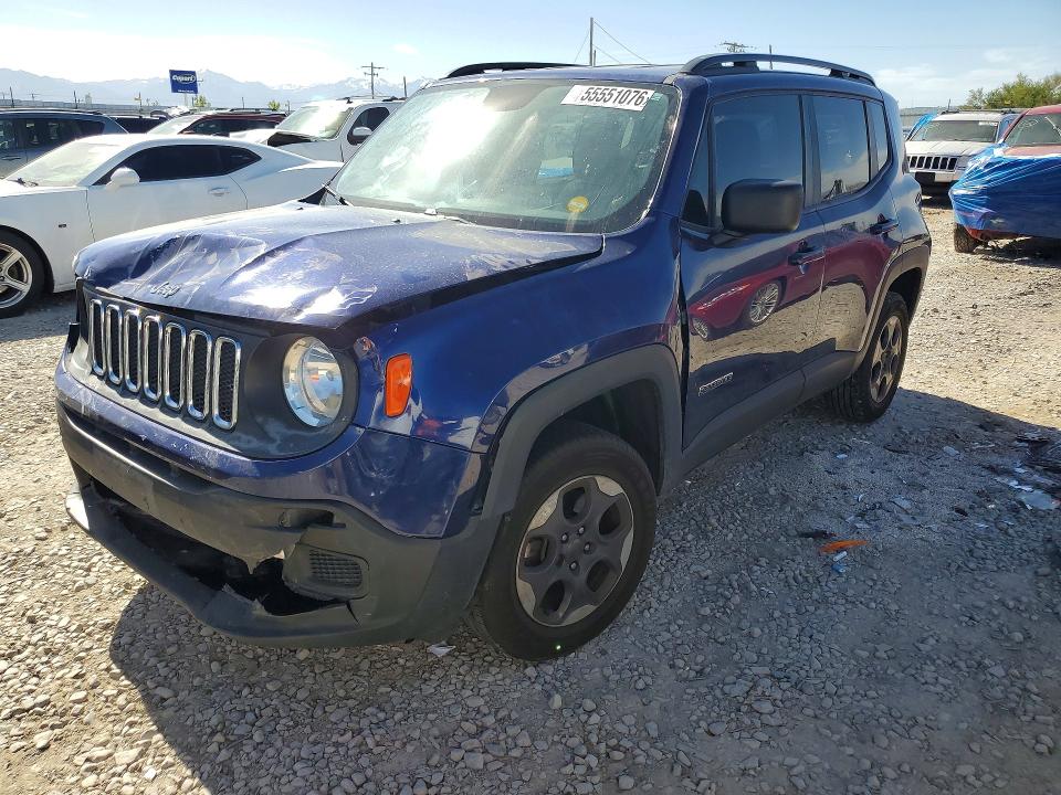 JEEP RENEGADE 2017 with VIN ZACCJBAB6HPG46459 - Photo from auction