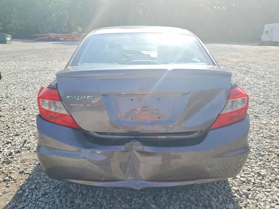 Photo 6 from auction – 2012 HONDA CIVIC with VIN 2HGFB2E5XCH513648