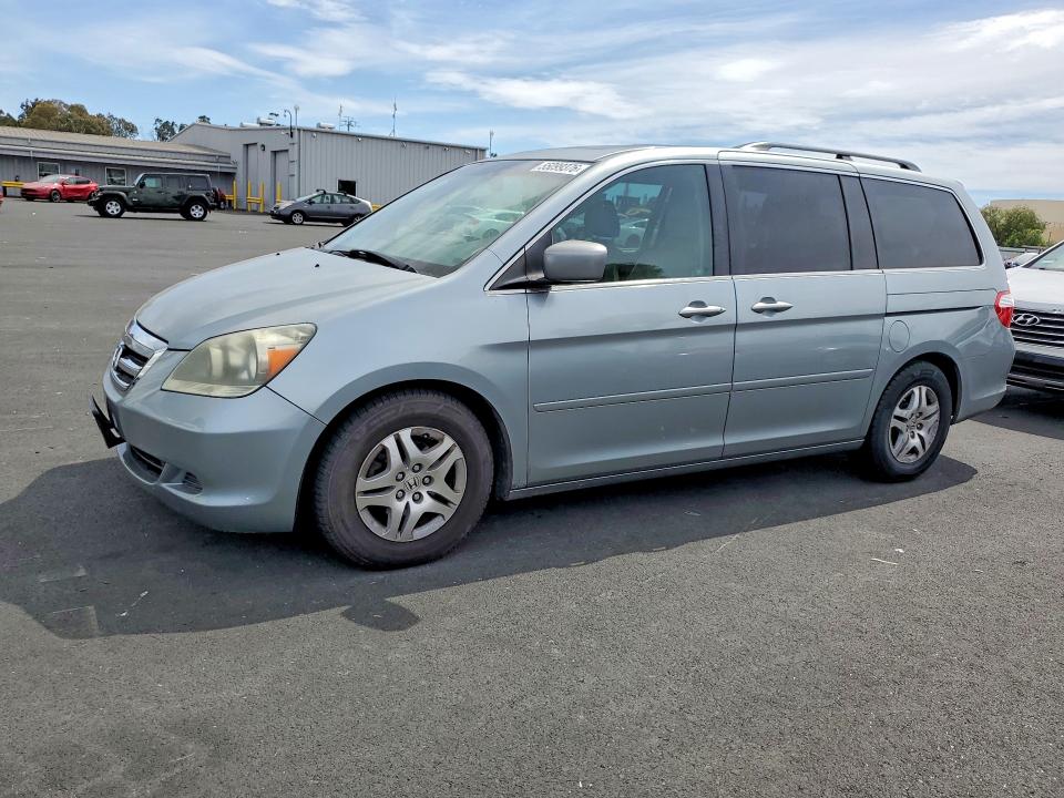 HONDA ODYSSEY 2007 with VIN 5FNRL38767B135965 - Photo from auction