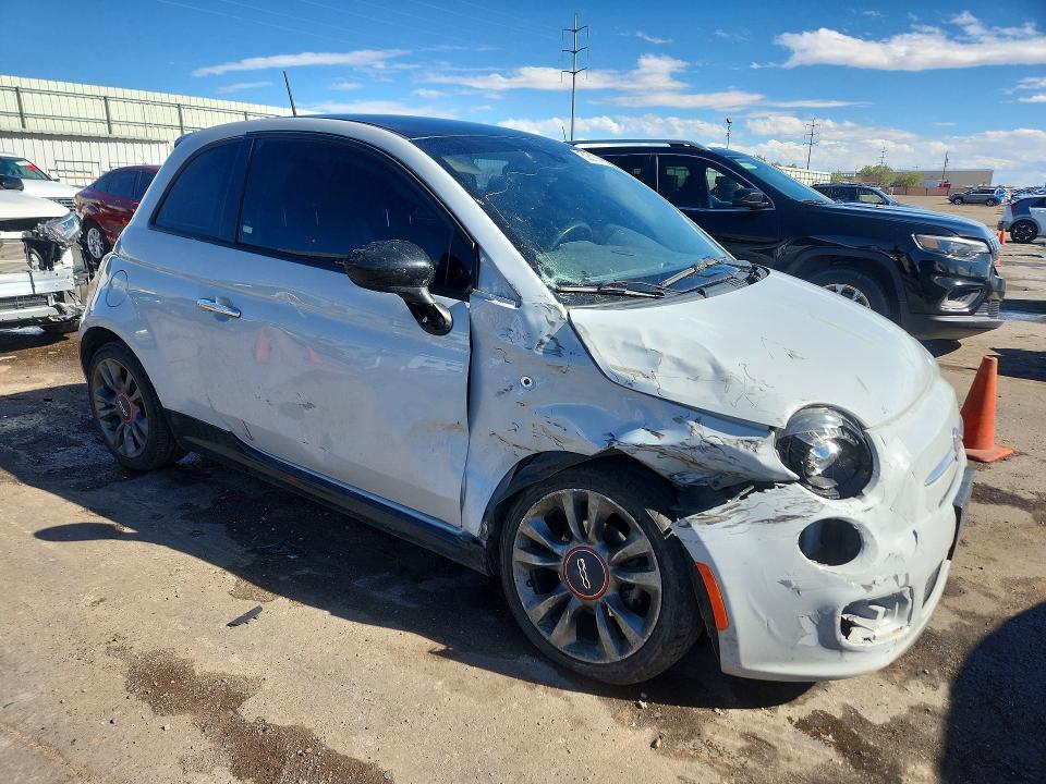 Photo 4 from auction – 2017 FIAT 500 with VIN 3C3CFFKR2HT700101