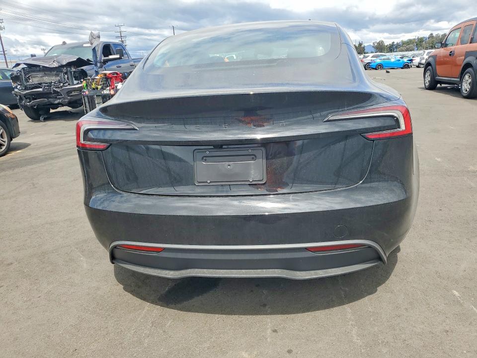 Photo 6 from auction – 2025 TESLA MODEL 3 with VIN 5YJ3E1EA2SF119517