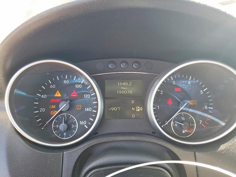 Photo 9 from auction – 2010 MERCEDES-BENZ M-CLASS with VIN 4JGBB8GB7AA571517