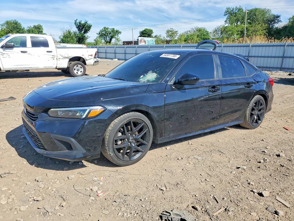 Photo 1 from auction – 2022 HONDA CIVIC with VIN 2HGFE2F5XNH574961