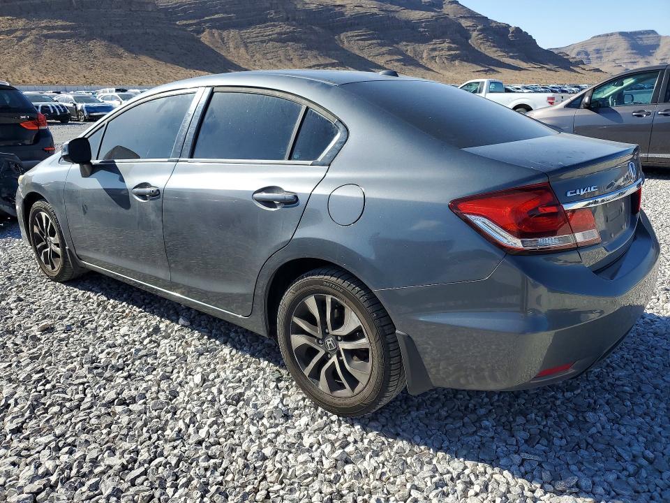 Photo 2 from auction – 2013 HONDA CIVIC with VIN 19XFB2F94DE218459