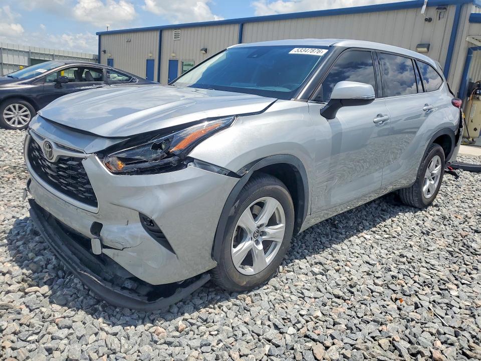 TOYOTA HIGHLANDER 2022 with VIN 5TDZZRAH6NS541645 - Photo from auction