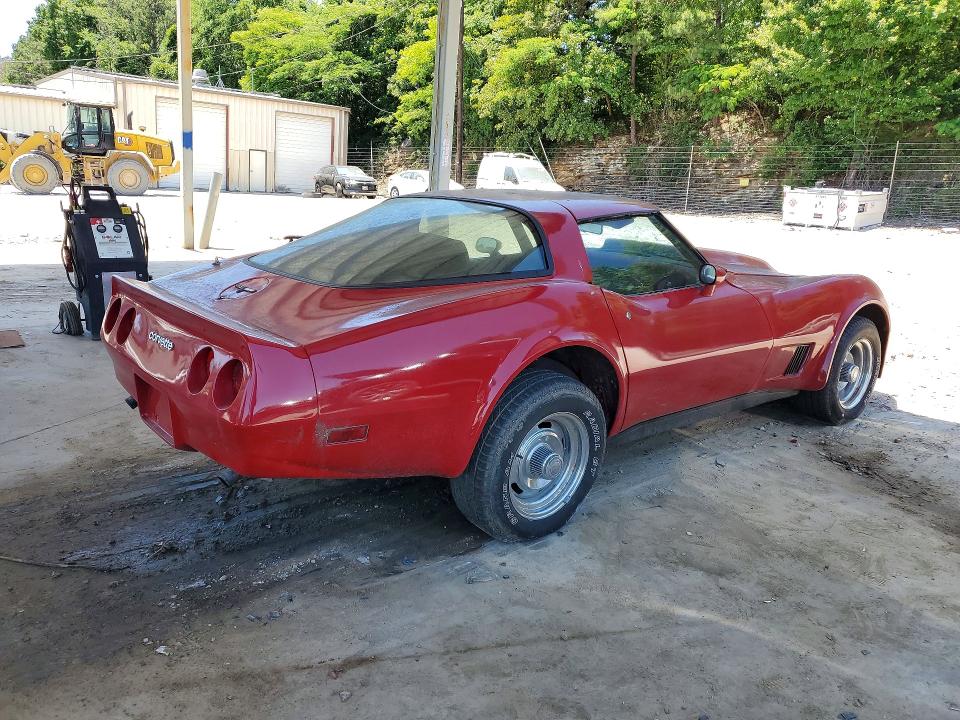 Photo 3 from auction – 1981 CHEVROLET CORVETTE with VIN 1G1AY8766BS429715