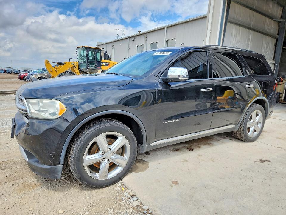 DODGE DURANGO 2011 with VIN 1D4SE5GT0BC638602 - Photo from auction