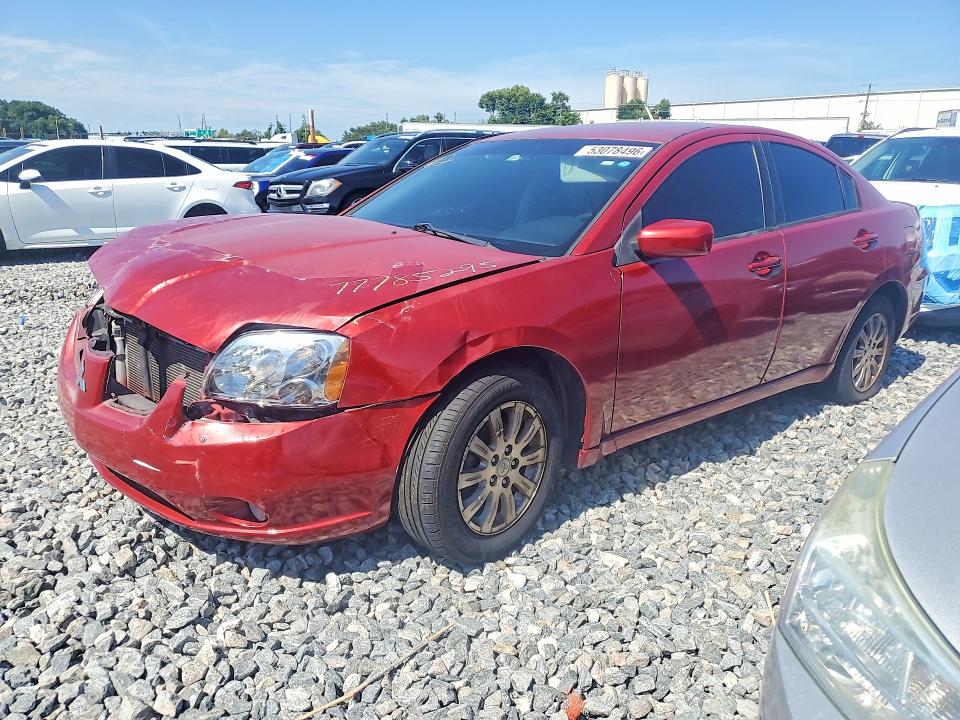 MITSUBISHI GALANT 2009 with VIN 4A3AB36F49E021622 - Photo from auction