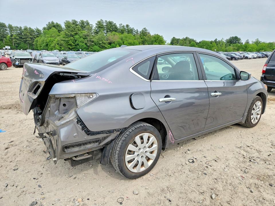 Photo 3 from auction – 2017 NISSAN SENTRA with VIN 3N1AB7AP9HL647405