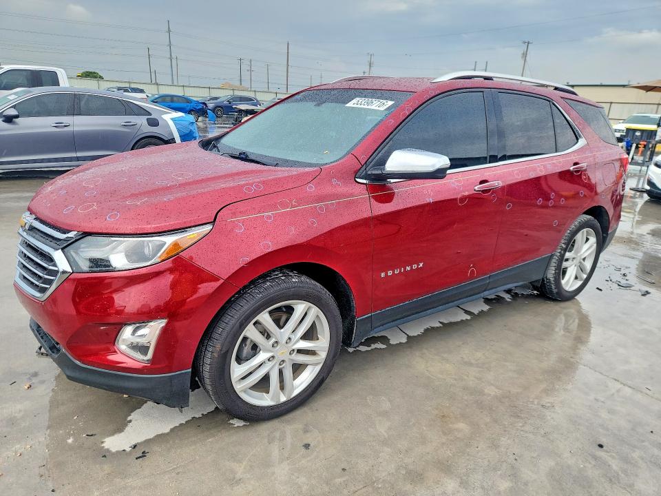 CHEVROLET EQUINOX 2019 with VIN 2GNAXPEX6K6283830 - Photo from auction