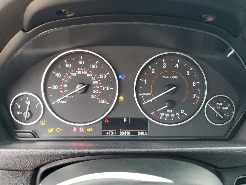 Photo 9 from auction – 2016 BMW 328 with VIN WBA8E9G51GNU30561