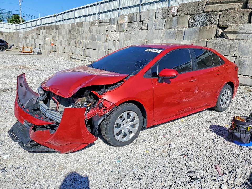 TOYOTA COROLLA 2021 with VIN 5YFEPMAE4MP190187 - Photo from auction