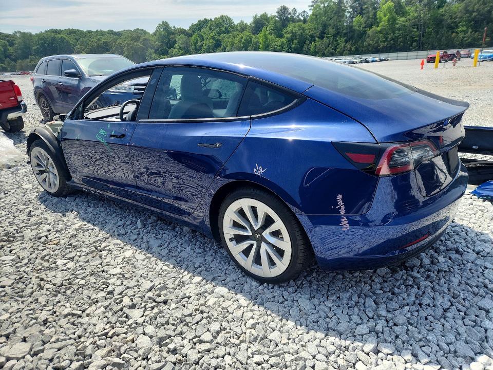 Photo 2 from auction – 2021 TESLA MODEL 3 with VIN 5YJ3E1EB5MF903282