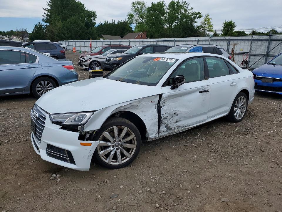 AUDI A4 2018 with VIN WAUKMAF48JN012069 - Photo from auction
