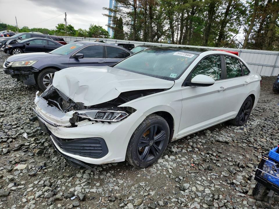 VOLKSWAGEN JETTA 2022 with VIN 3VW7M7BU7NM021571 - Photo from auction