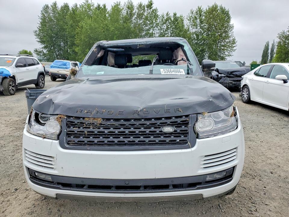 Photo 5 from auction – 2017 LAND ROVER RANGE ROVER with VIN SALGS2FE3HA345609